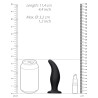 Ouch! Plug silicone Curve 11 x 3.7cm